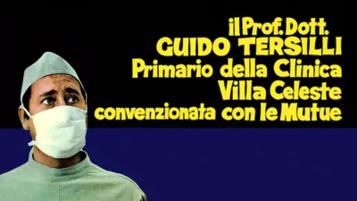 Il Prof. Dott. Guido Tersilli primario della Clinica Villa Celeste convenzionata con la Mutua