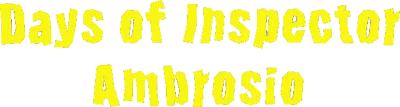 I giorni del commissario Ambrosio